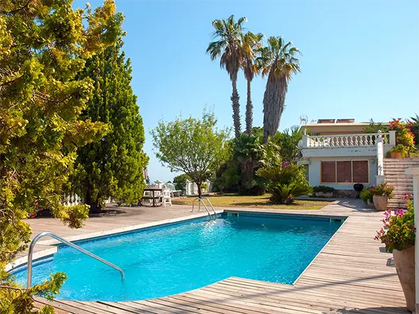 Piscina, tennis, jardí privat amb vistes